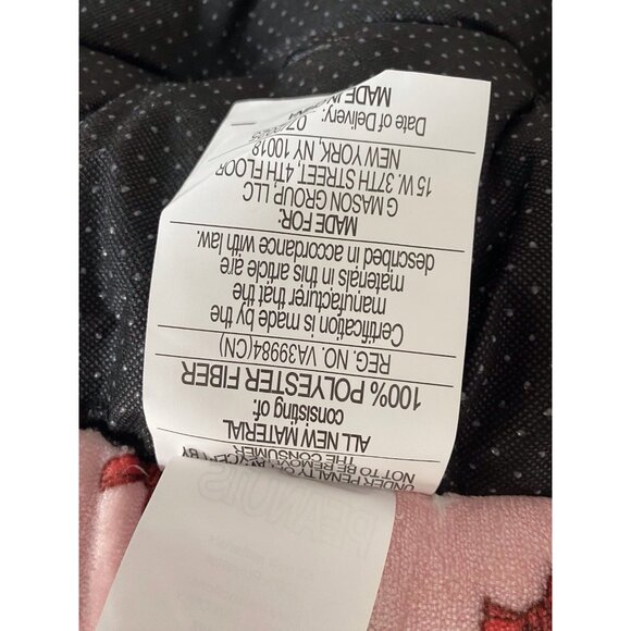 Peanuts Snoopy Small Dog Cat Pet Cozy Cuddler Bed Christmas Pink Candy Cane NEW - Picture 16 of 16